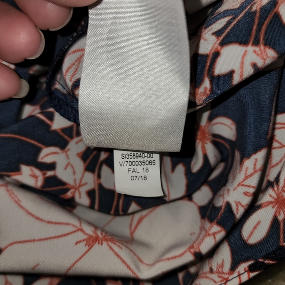 New Banana Republic Factory Floral Skirt Ruffle Accent Size 6 $79 - Picture 8 of 8